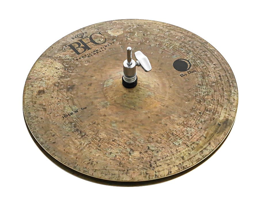 BFC Cymbals Dry Dark Hihat 14" DDHH14-1EXRaw Finish